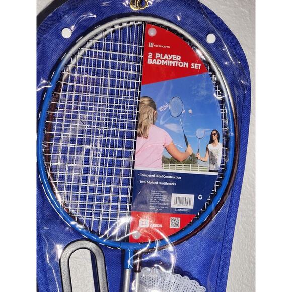 MD Sports 2 Player Badminton Racquet Set - Picture 4 of 4